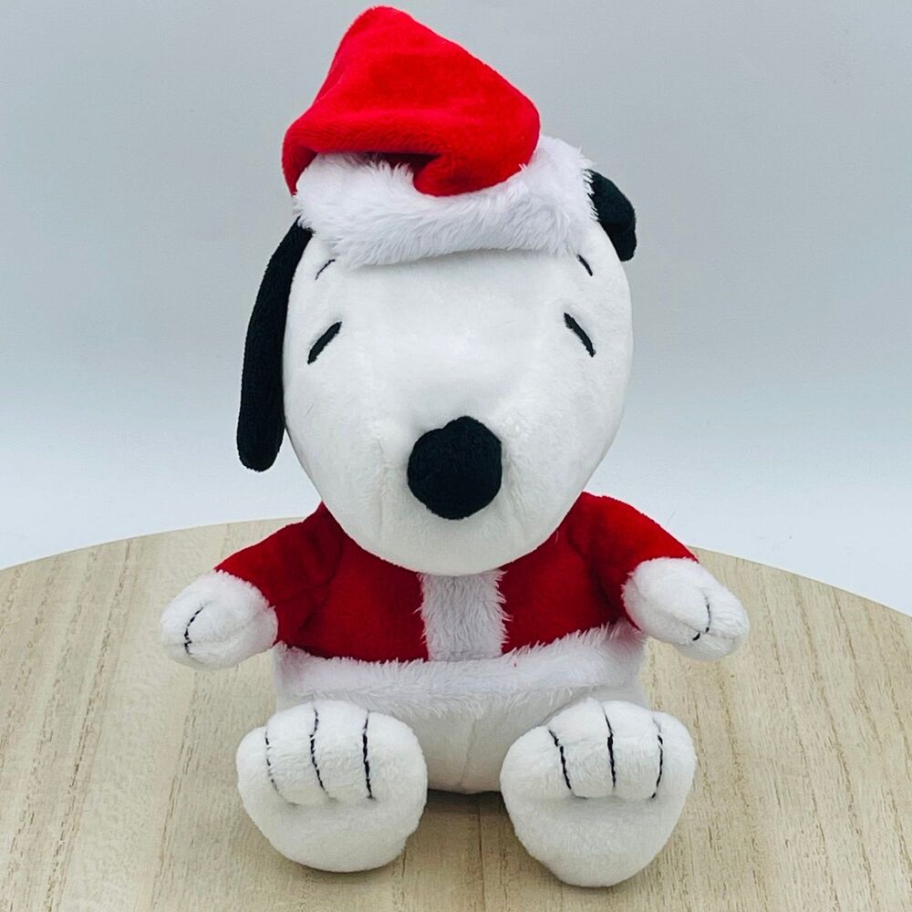 Snoopy as Santa Claus Hallmark Peanuts Worldwide LLC Plush Stuffed Toy